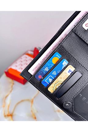 کیف پول مشکی زنانه سایز متوسط patideri - کد 896329703