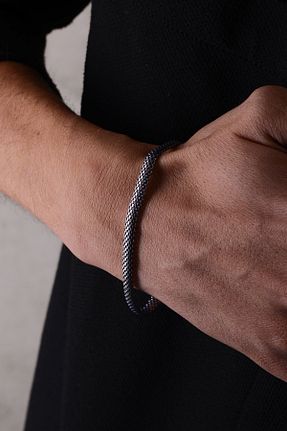 دستبند نقره سبز زنانه 925 عیار Ricco Jewellery - کد 896347128