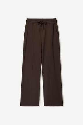 شلوار قهوه ای مردانه پنبه ای Bershka - کد 896337088