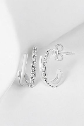 گوشواره نقره زنانه 925 عیار jelux silver - کد 303540038