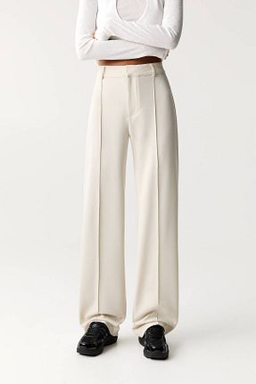 شلوار نباتی زنانه پلی استر Pull & Bear - کد 896355542
