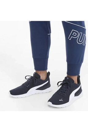 کفش اسنیکر سرمه ای مردانه بند دار Puma - کد 831163530