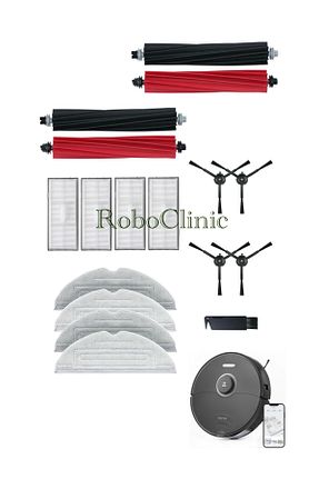 اکسسوری جاروبرقی مشکی Roboclinic - کد 896359779