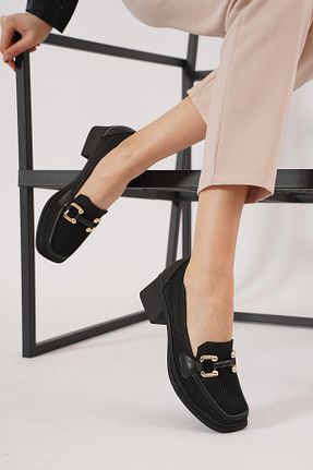 کفش پاشنه بلند کلاسیک مشکی زنانه تریکو Moda Pie - کد 896359442