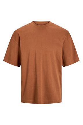 تیشرت قهوه ای مردانه رگولار Jack & Jones - کد 832244838