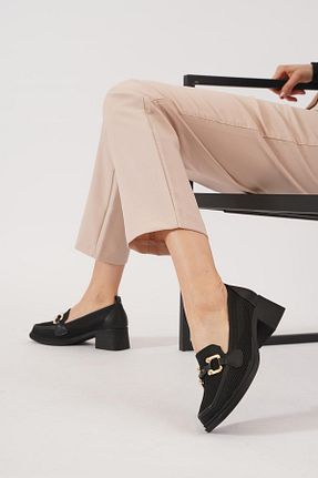 کفش پاشنه بلند کلاسیک مشکی زنانه تریکو Moda Pie - کد 896359442