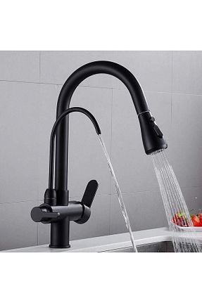 شیر سینک ظرفشویی مشکی FLEKO - کد 674236007