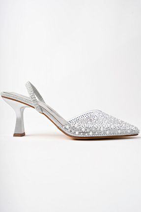 کفش پاشنه بلند کلاسیک طوسی زنانه چرم لاکی moun shoes - کد 896410883