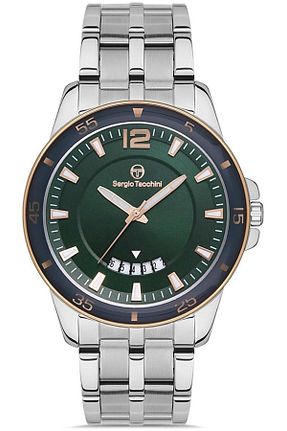 ساعت مچی متالیک مردانه 41-45 میلی متر Sergio Tacchini - کد 896431539