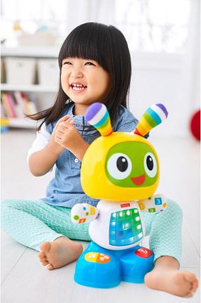 عروسک و اسباب بازی فعالیتی زرد Fisher Price - کد 977105