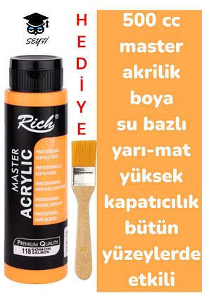 رنگ اکریلیک رنگی SEYFİKİRTASİYE - کد 896450470