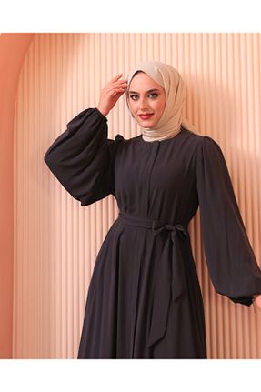 کلاه و ابایا طوسی زنانه پنبه پلی استر BEREL - کد 775405198