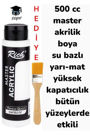 رنگ اکریلیک رنگی SEYFİKİRTASİYE - کد 896450529