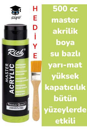 رنگ اکریلیک رنگی SEYFİKİRTASİYE - کد 896450545