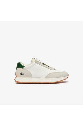 کفش اسنیکر سفید مردانه بند دار Lacoste - کد 896471223