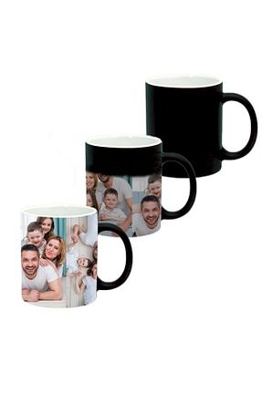 لیوان آب مشکی سرامیک Zirve Fotoğrafçılık - کد 97707888