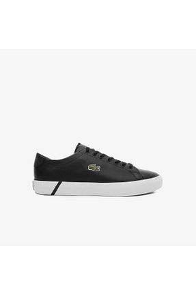 کفش اسنیکر مشکی مردانه بند دار Lacoste - کد 144993235