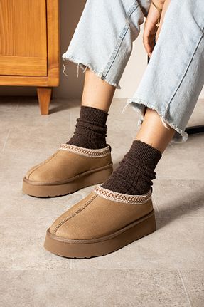 بوت / نیم بوت بژ زنانه جیر SHOESTEP - کد 897605846