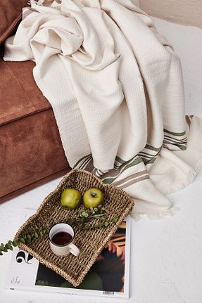 پتو تکنفره سبز پنبه ای Vi’cotton - کد 896058504