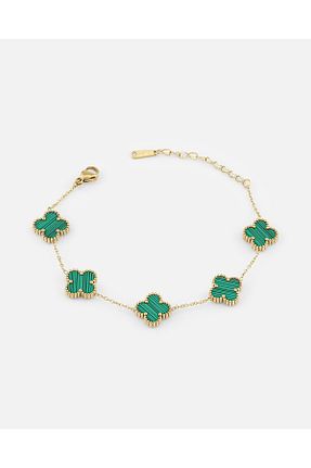 دستبند استیل (فولاد) سبز زنانه استیل (فولاد) LONDONACS - کد 896486254