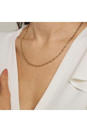 گردنبند طلا زرد زنانه 14 عیار Semih Haşhaş Kuyumculuk - کد 896555939