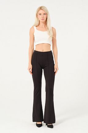 ساق شلواری مشکی زنانه بافت eva clothing - کد 896546302