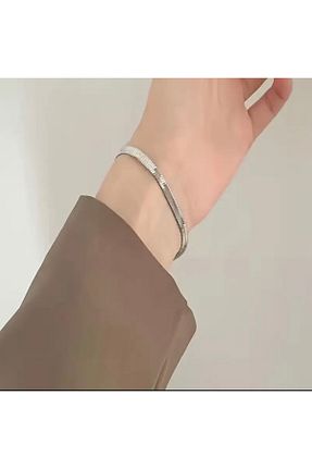دستبند استیل (فولاد) طوسی استیل ضد زنگ Home - کد 896560573