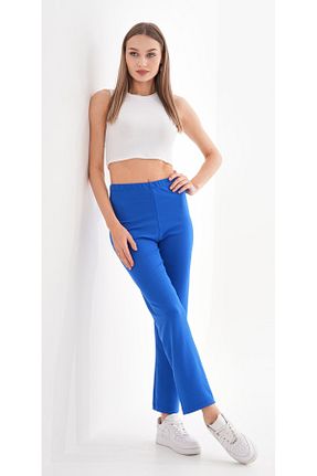شلوار آبی زنانه لیکرا DEVRİMAY TEKSTİL - کد 896565174