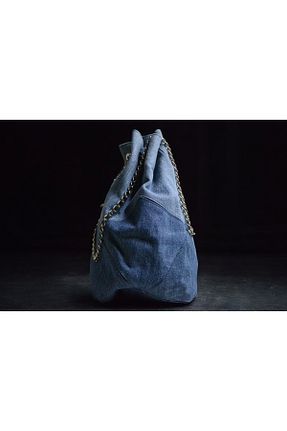کیف دوشی سرمه ای زنانه LioraDenim - کد 896569631
