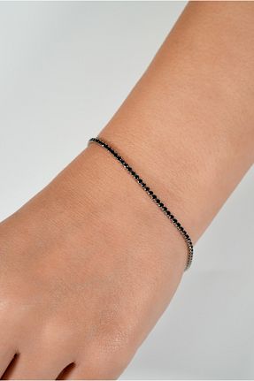 دستبند طلا مشکی زنانه 14 عیار LesPeras - کد 897632856