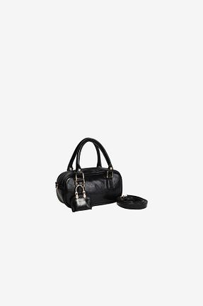 کیف دوشی مشکی زنانه چرم مصنوعی MARSEPTUN - کد 896563754