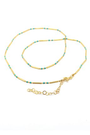 گردنبند نقره طلائی زنانه 925 عیار Own Jewelry - کد 888115270