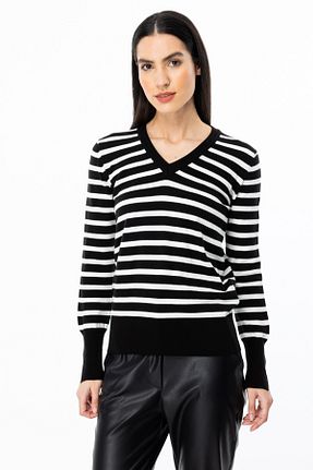 پلیور مشکی زنانه Straight ON - کد 896569228