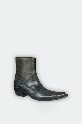 بوت / نیم بوت رنگی مردانه چرم خالص DOKA - کد 896576422