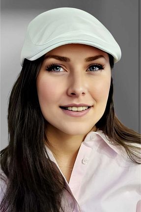 کلاه سفید زنانه پنبه ای Uniquetrenders - کد 896576671