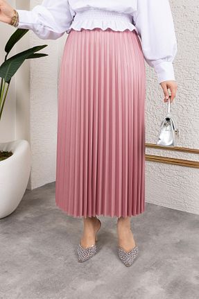 دامن حجاب رنگی زنانه کمر کش دار Sfg Life Moda - کد 896630455