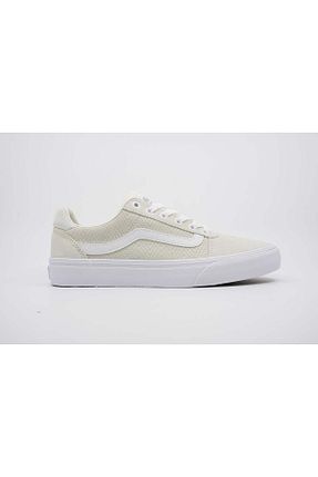 کفش اسنیکر بژ زنانه بند دار Vans - کد 806016798