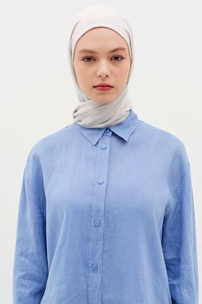 شال طوسی زنانه Tuğba - کد 896618753