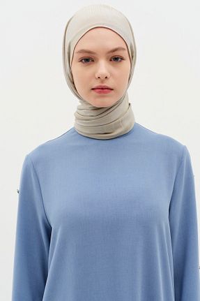 شال خاکی زنانه Tuğba - کد 896615178