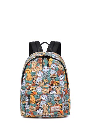 کیف مدرسه رنگی زنانه پارچه ای Smart Bags - کد 896599370