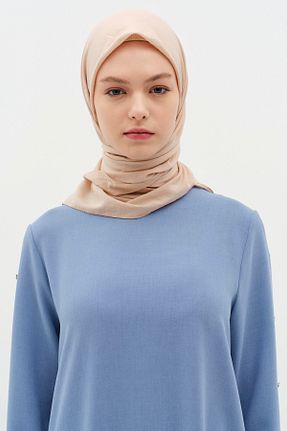 روسری قهوه ای ساده Tuğba - کد 896617184