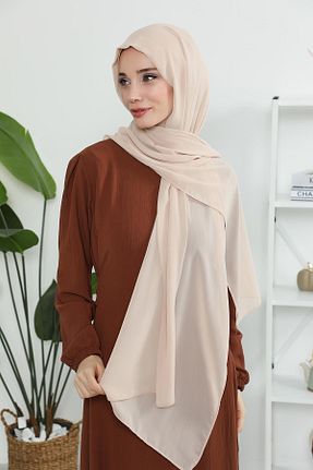 شال بژ زنانه شیفون Aisha