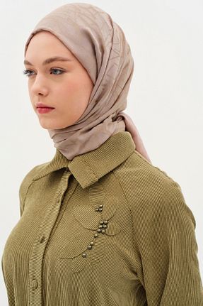 شال قهوه ای زنانه Tuğba - کد 896614719