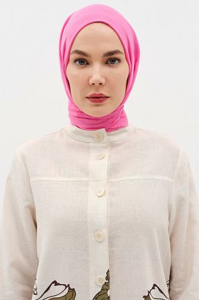 شال صورتی زنانه Tuğba - کد 896609692