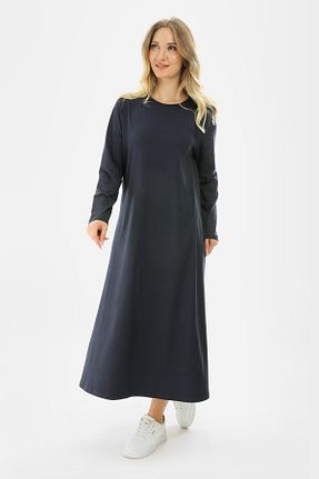 لباس سرمه ای زنانه بافتنی Almila - کد 816113436