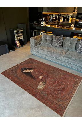 فرش رنگی قابل شستشو Rugs Modern Halı - کد 896643113