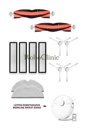 اکسسوری جاروبرقی سفید Roboclinic - کد 896621370
