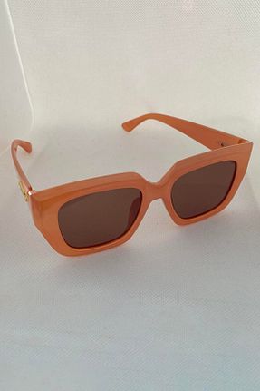عینک آفتابی نارنجی زنانه 50 Linda Shop - کد 896635189