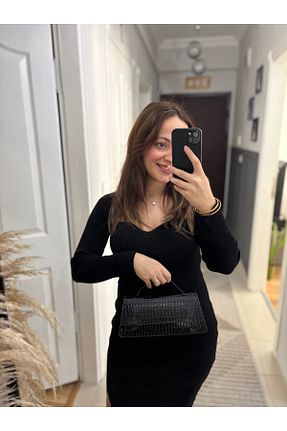 کیف دوشی مشکی زنانه چرم مصنوعی hill bag - کد 896740137