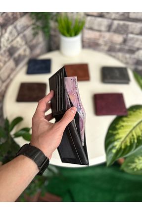 کیف پول مشکی مردانه ابعاد کوچک clawleather - کد 829776240